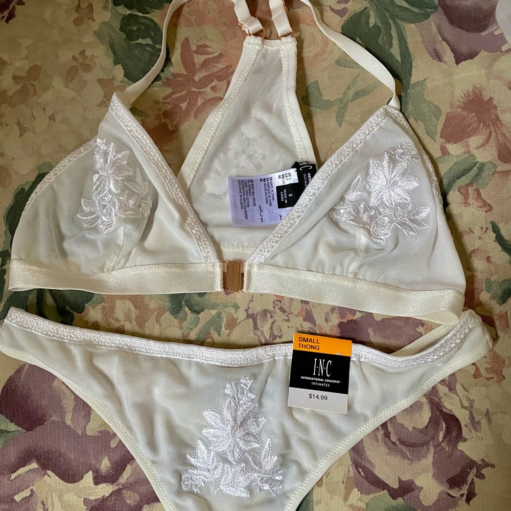 White lingerie